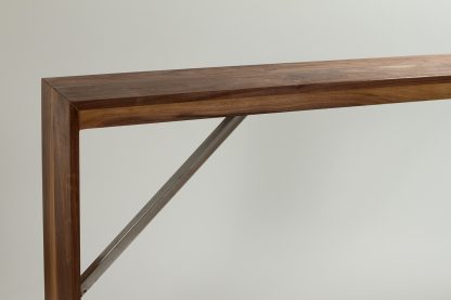 Modern Behind the Couch Table Solid Wood Living Room Custom Table - Image 3