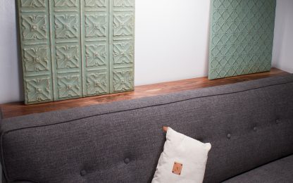 Modern Behind the Couch Table Solid Wood Living Room Custom Table - Image 7