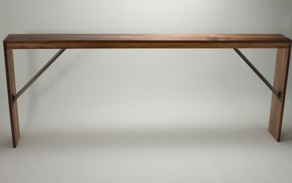 Modern Behind the Couch Table Solid Wood Living Room Custom Table - Image 5