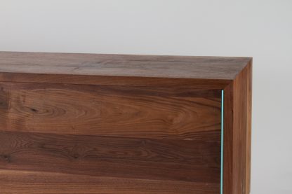 Solid Walnut Media Console Credenza Mid-Century Modern MCM Living Room - Image 6