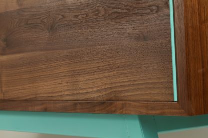 Solid Walnut Media Console Credenza Mid-Century Modern MCM Living Room - Image 11