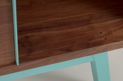 Solid Walnut Media Console Credenza Mid-Century Modern MCM Living Room - Image 14