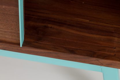 Solid Walnut Media Console Credenza Mid-Century Modern MCM Living Room - Image 15