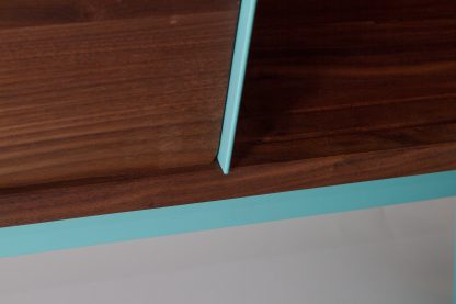 Solid Walnut Media Console Credenza Mid-Century Modern MCM Living Room - Image 16