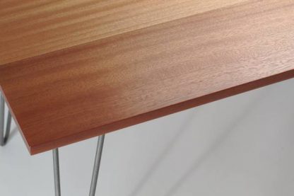 Hairpin Legs Coffee Table Solid Wood Living Room Custom Table - Image 2